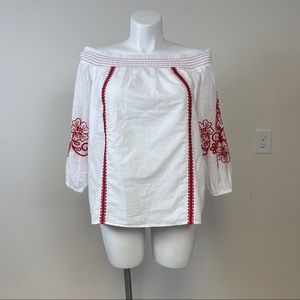 Lane Bryant Plus Size Off the Shoulder Shirt